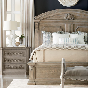 Hot Selling Solid Wood Teak Modern Antique Design Bedroom Sets with Hand Carved Eco-friendly Customizable Size & Color - Product Image 2