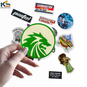 Rond personnalisé vente chaude imprimé logo décoller conception privée personnalisé forme ronde étanche adhésif fort autocollant en vinyle - Product Image 3