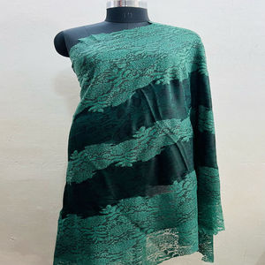 Chal de trabajo de encaje de Pashmina puro hecho a mano para mujer Flexible All Seasons KC ENTERPRISES - Product Image 2