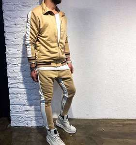 Ensemble de survêtements de gymnastique ajustés durables personnalisés pour adultes nouveau design survêtement du meilleur style article survêtements personnalisés - Product Image 3