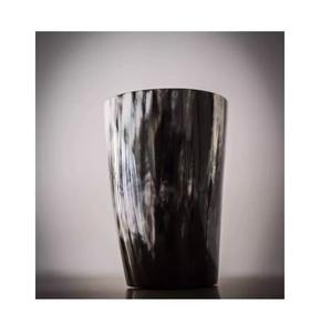 Cuerno de búfalo de alta calidad, copa de cuerno vikingo para beber, copa de cuerno de vaca de cerveza, cristal con borde de latón, el mejor precio disponible - Product Image 1