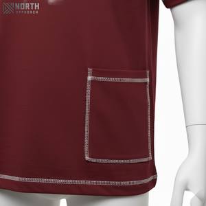 Camiseta de Hombre con Cuello Redondo Clásico, Lisa y Estampada, 100% Algodón, Impresión de Logotipo Personalizado, Secado Rápido y Transpirable - Product Image 6