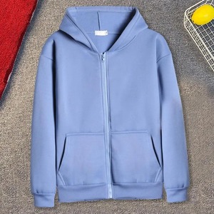 À la mode hiver épais polaire sweat hommes mode Hip Hop à manches longues pull à capuche hommes couleur unie sweat vêtements 2024 - Product Image 5
