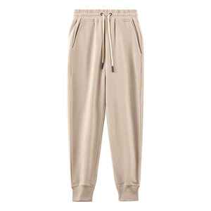 มาถึงล่าสุดผู้ชาย Joggers การออกแบบบางคู่สีผิวหน้ากล้าขนแกะยิมกางเกงกางเกงขายาวผู้ชายที่กําหนดเอง OEM - Product Image 1