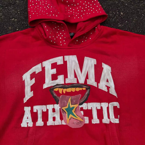 OEM Customizable 100% High Quality <b>Men's</b> Classic Pullover <b>Hoodie</b> 280-300 Gsm Fleece (Cotton-Polyester Blend) Digital <b>Lined</b> - Product Image 5