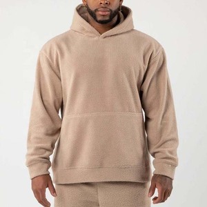 Sudadera con Capucha de Forro Polar Sherpa 100% para Hombre de Hosten Greek Enterprises, Transpirable, con Diseño de Bolsillo Bordado, Personalizable OEM - Product Image 3