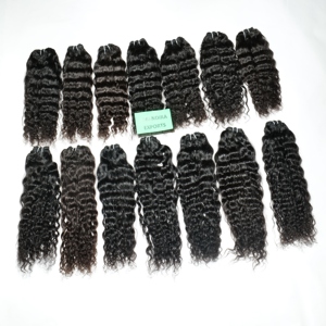 Venta al por mayor 100% Virgen cutícula alineada Color Natural crudo sin procesar paquetes de onda profunda barato vietnamita Temple cabello humano - Product Image 6