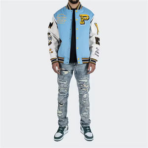 Saison d'hiver légère Lettermen Jacket Custom Made New Style Lettermen Winter Jacket For Men - Product Image 3