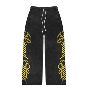 Conjunto Deportivo Unisex de Estilo Único con Estampado Vintage, Diseño Bordado, Lavado Ácido, 100% Algodón, Estilo Holgado, Gran Venta - Product Image 5