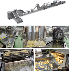 Freidora Esterilizadora de Alimentos con Intercambiador de Calor para la Elaboración de Papas Fritas Industriales Totalmente Automática, Acero Inoxidable 304, Certificación CE, Alta - Product Image 2