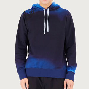 Sweat-shirt à capuche imprimé personnalisé sur toute la surface pour hommes Pull à capuche 100% coton respirant de haute qualité pour la saison d'automne - Product Image 3
