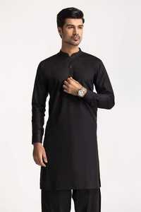 2025 hommes Shalwar Kameez long élégant adulte décontracté dernière conception indien pakistanais Polyester/coton vêtements - Product Image 3