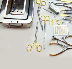 Juego de Instrumentos de Cirugía de Nariz para Rinoplastia de 53 Piezas, Instrumentos Quirúrgicos Ortopédicos, Kit de Metal Manual con Certificación CE - Product Image 4