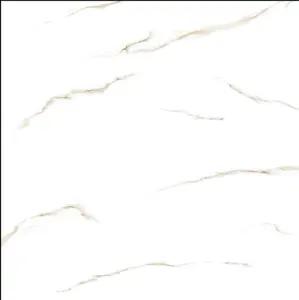 Gạch thủy tinh tráng men kỹ thuật số 800*800mm Model: gạch sứ "Himalaya trắng" cho sàn nội thất trong bề mặt bóng của novac