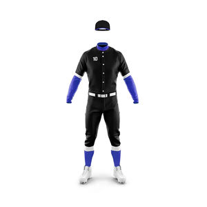2024 personnalisé Odm a fait votre propre conception uniforme de baseball uniforme de baseball de conception sublimée de haute qualité à vendre - Product Image 5