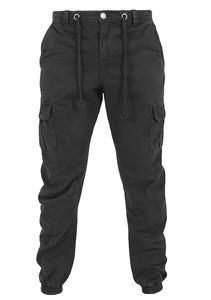 Pantalones Cargo Jogger para Hombre, 100% Algodón, Ligeros, con Logotipo Personalizado al por Mayor, Color Sólido, Cintura Elástica, Ecológicos - Product Image 4