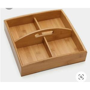 Plateau de service de nourriture de petit déjeuner en bois pour les Restaurants d'hôtel, fabriqué à la main de haute qualité finition petite et moyenne taille prix de gros - Product Image 3