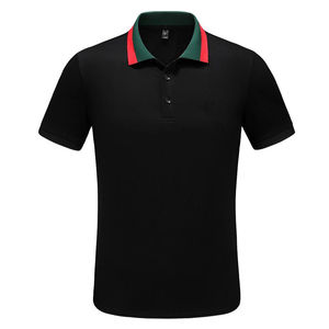 2025 nueva camisa Polo de ajuste regular transpirable hecha a medida en algodón con logotipo personalizado impreso Casual Sport Polos camisas polo - Product Image 4
