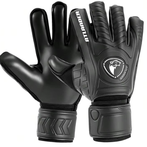Gants de gardien de but de football professionnel personnalisés de haute qualité tissu respirant en Latex de contact doux matériau en caoutchouc en gros - Product Image 1