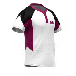 Ensemble d'uniformes de rugby unisexe, nouvelle arrivée, grande taille, respirant, séchage rapide, 100% polyester, vêtements de sport avec design OEM personnalisable - Product Image 3