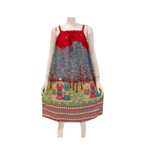 Femmes été sans manches rayonne robe Sexy genou-longueur taille élastique grande taille doux thermique non tissé respirant chemises de nuit pour - Product Image 4