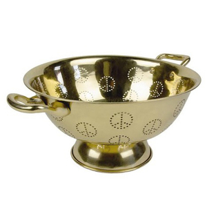 Kitchen Utensils Round Stainless Steel Washing Drain Basket <b>Colander</b> Food Fruits <b>Strainer</b> Basket - Product Image 1