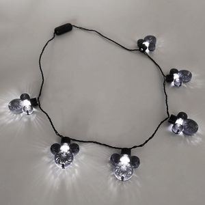 Accesorios H.E.R. con Licencia Oficial de Minnie Mouse, Orejas de Disfraz, Collar LED Personalizado, Regalo de Animal Adorable, Novedades para Fiestas Infantiles, Hecho en EE. UU. - Product Image 1