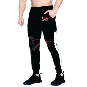 Pantalon décontracté pour homme de haute qualité, imprimé sur mesure, en coton, imperméable, avec doublure en polaire, taille élastique, avec logo - Product Image 1