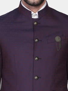 Traje de 3 piezas de negocios de oficina personalizado con estilo de tela de calidad superior para hombre, ropa de fiesta de boda para hombre, chaqueta, pantalones, abrigos - Product Image 3