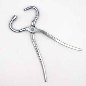 Receptor de perros resistente de alta calidad, largo con agarre duradero, soporte para cerdos de acero inoxidable, equipo de granja de cerdos por herramienta de ganado - Product Image 3