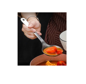 Cuchara de sopa de latón Cuchara de sopa doméstica restaurantes que sirven uso cuchara profunda para uso en artículos de fiesta - Product Image 3