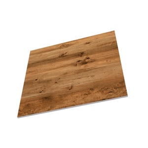 공장 직접 600*600mm 광택 유리화 목재 타일 미끄럼 방지 목재 인테리어 용 세라믹 바닥 타일 - Product Image 3