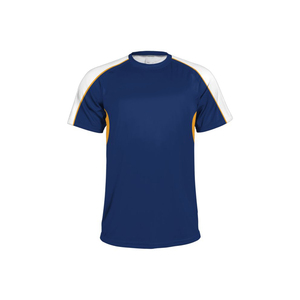 Camiseta de práctica de malla deportiva de Hip Hop personalizada, camiseta de fútbol de punto liso con estampado de sublimación, uniforme en blanco para fútbol - Product Image 4