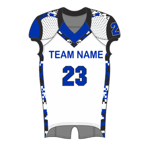 Vente en gros d'uniformes de football américain pour ensembles d'équipe Maillot de football américain personnalisé avec logo brodé cousu - Product Image 2