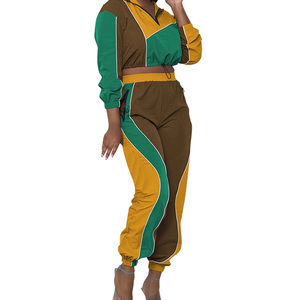 Custom Hooded Solid Windbreaker Suit for Unisex Two-Piece Tracksuit Set with <b>Zip</b>-<b>Up</b> <b>Jacket</b> and Jogger Set - Product Image 6