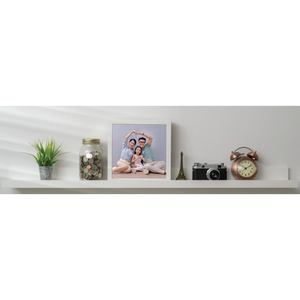 Mini cadre photo en métal et plastique pour rangement décoratif et cadeau - Product Image 2