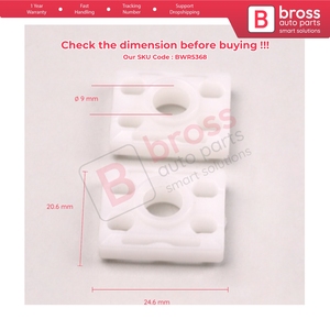 BWR5368 2 Pieces Window Regulator Sliding Retainer Jaw <b>Clips</b> for Sprinter Crafter - Product Image 5