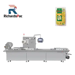 PET Thermoforming Packaging Machine MAP Modified Atmosphere Packaging Machine Bacon Slices