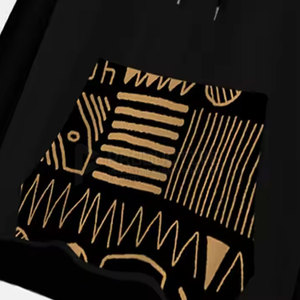 Sweatshirts à capuche chauds d'hiver pour hommes en coton et polyester avec logo personnalisé à vendre style de rue décontracté à motif de lettres - Product Image 6
