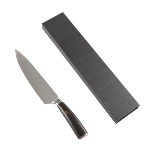 Pedidos a granel personalizados al por mayor, servicio OEM y ODM, cuchillo de chef afilado de acero inoxidable con alto contenido de carbono para cocina profesional con mango - Product Image 2