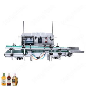 HYTF-1000 <strong>Table</strong> Top Automatic <strong>Whisky</strong> Wine Bottle Filling Machine | Liquid Dispensing Machine | HENGYUAN - Product Image 1