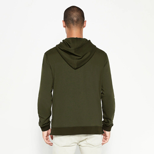 Sudadera con Capucha para Hombre, 100% Algodón, 500 GSM, Personalizable con Logotipo, Color Sólido, Estilo Urbano, Tallas Grandes, Sudadera Lisa para Invierno - Product Image 4