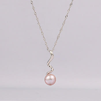 Pearl necklace (Purple)