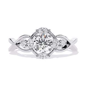 แหวนเพชรแล็บโซลิแทร์ 7 เม็ด ATYANTA JEWELS - Product Image 4