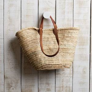 Thủ công rơm cỏ biển Túi mua sắm cho phụ nữ <span class=keywords><strong>handmade</strong></span> bán buôn bolsa de palha dệt Vai Tote bãi biển mùa hè Túi xách - Product Image 3