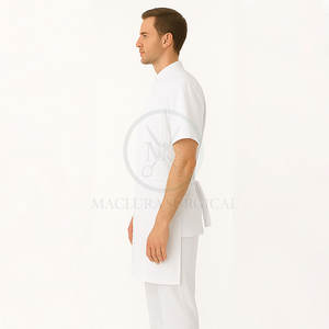 Uniforme de salon pour barbiers et coiffeurs avec tissu à séchage rapide et infroissable Ensemble d'uniformes de barbier pour salon - Product Image 3