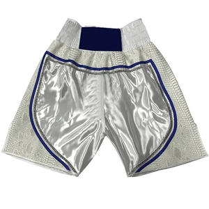 Short de boxe unisexe en coton avec impression personnalisée Short de boxe Muay Thai Faites votre propre composite Équipement d'art martial pour hommes - Product Image 5
