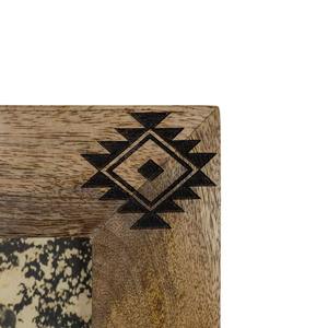 Cadre Photo en bois moderne fabriqué à la main gravure géométrique Tribal décor rustique élégant pour salon chambre fer personnalisé - Product Image 3