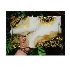 Resin Serving Tray For <b>Hotels</b> and <b>Restaurant</b> <b>Supplies</b> With Best Quality epoxy resin Servings Tray - Product Image 6