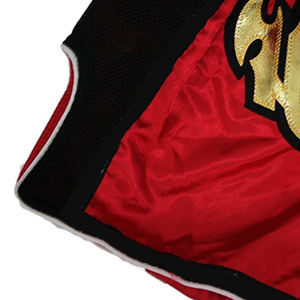 กางเกงมวยไทยโพลีเอสเตอร์ 100% แห้งเร็ว ขายส่ง รับทำโลโก้ตามสั่ง บริการ OEM สำหรับชุดแข่งขันศิลปะการต่อสู้สำหรับผู้ชาย - Product Image 2